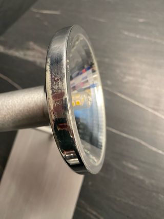 Applique con due faretti in metallo