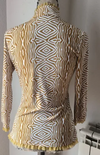 Blusa estampada Adolfo Domínguez