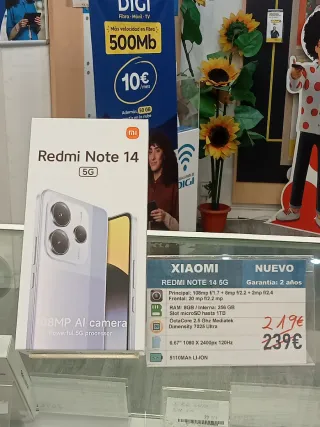 Xiaomi Redmi Note 14 5G 256GB