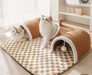 Cama túnel para gatos 60 cm