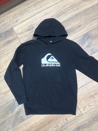 Sudadera Quiksilver Negra Talla 16 Años