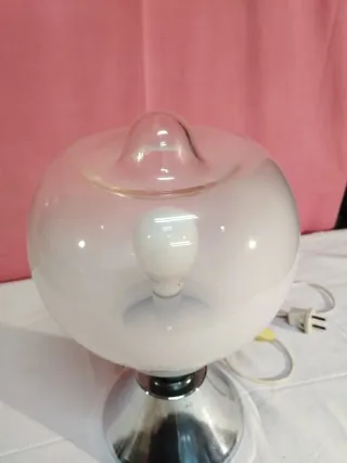 Lampada tavolo Murano anni70 design stile Mazzega