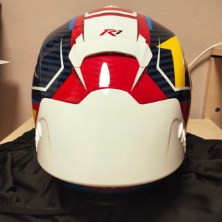Casco Scorpion Exo-R1 Coup Azul/Rojo/Amarillo