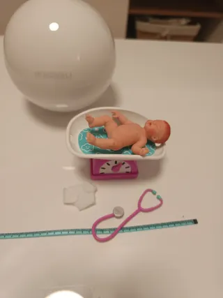 Juguete Bebé Doctor Estetoscopio Cinta Métrica