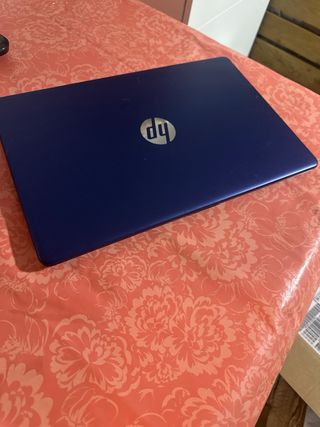 Portátil HP azul