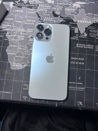 iPhone 13 Pro Max Azul - Face ID y Batería 100%