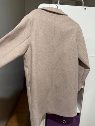 Abrigo Zara Beige