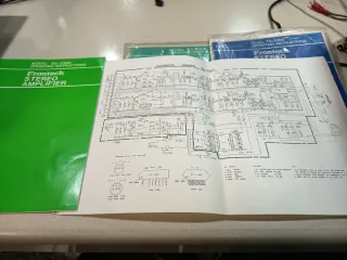 Amplificador y Sintonizador Frontech Plata