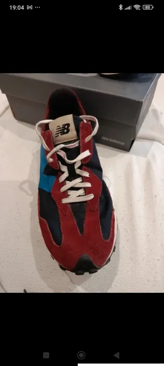 Zapatillas New Balance Hombre Azul/Rojo