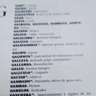 Diccionario guia de medicina Vocabulario