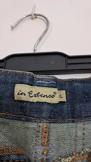 Falda vaquera azul In Extenso
