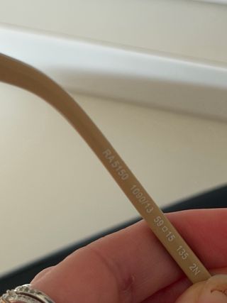 Gafas de sol Ralph Lauren ojo de gato negras y dor