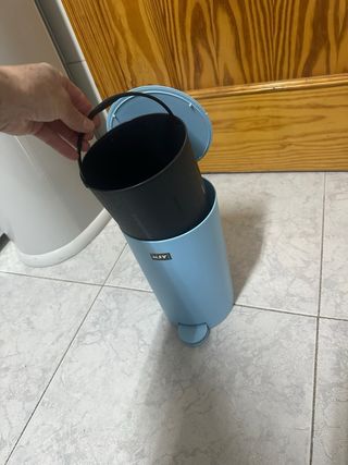 Cubo basura pedal Osaki 3L azul