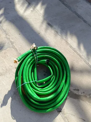 Motobomba gasolina nueva + 2 mangueras