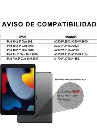 Funda + Teclado para iPad