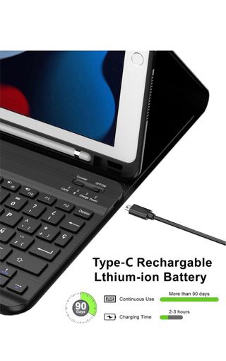 Funda + Teclado para iPad