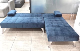 SOFÁ CHAISELONG CAMA MOD. AROA!! VARIOS COLORES!!!