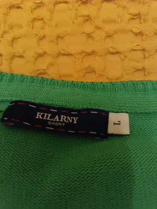 Jersey pico mujer verde