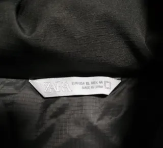 Chaleco Zara Verde Oliva Hombre