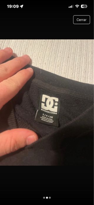 Sudadera DC Shoes bicolor