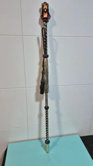 Cachaba con figura de Jesús