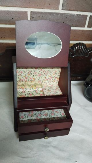 Joyero Vintage Patitos Rainbow Wood