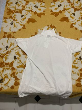 Polo Lacoste Blanco Talla XL