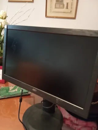 Pantalla AOC Negra