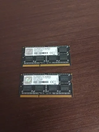 Memoria RAM DDR3 G.Skill 8GB (2x4GB) para Mac