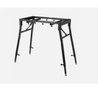 Mesa soporte de estructura metálica.