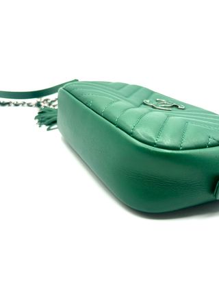 Bolso Cámara Chanel Verde