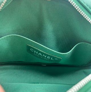 Bolso Cámara Chanel Verde
