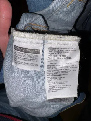 Chaqueta Vaquera Levi's Talla XL