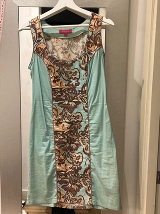 Traje chaqueta vestido estampado