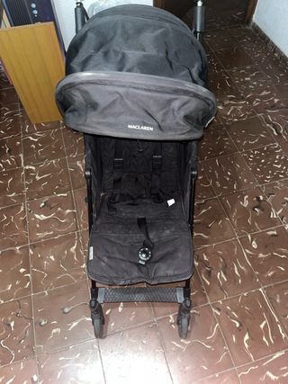 Carrito Bebé Maclaren Negro