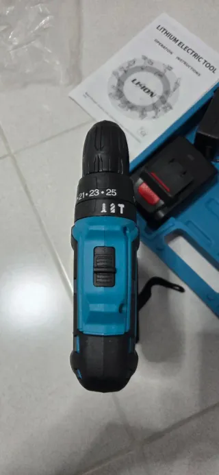 Taladro percutor eléctrico 2 baterías !!!NUEVO!!!!