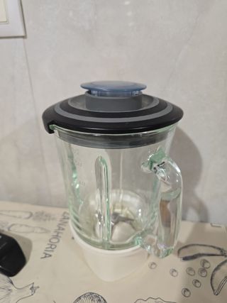Vaso de cristal para trituradora