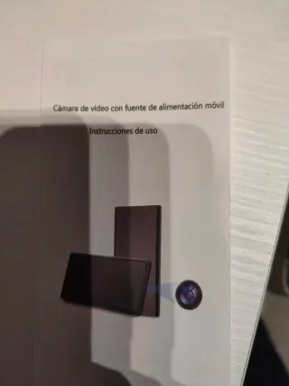 Cámara Vigilancia Power Bank