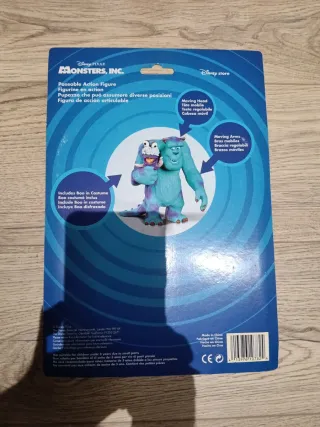 Monsters Inc. Sullivan y Boo Figura Disney Store