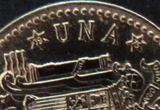 4 MONEDAS 1 PTS. FRANCO 1966