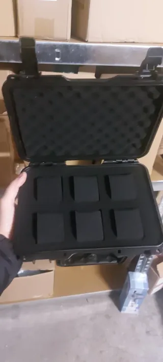 Valigetta porta orologi nera