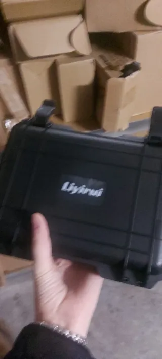 Valigetta porta orologi nera