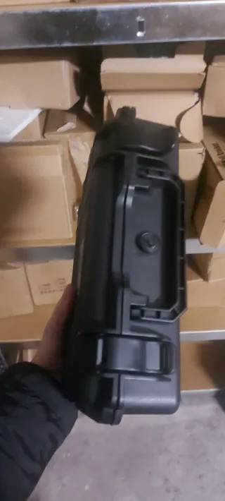 Valigetta porta orologi nera