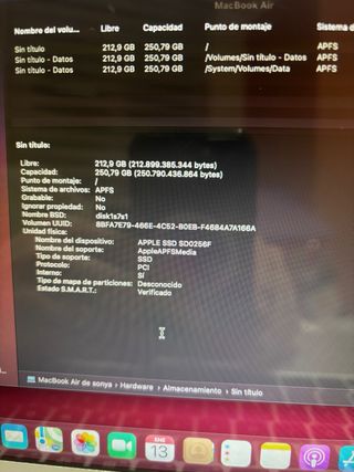 MacBook Air 13” 2014 Plata