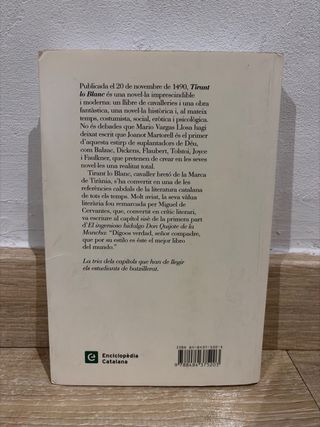 Libro Tirant Lo Blanc