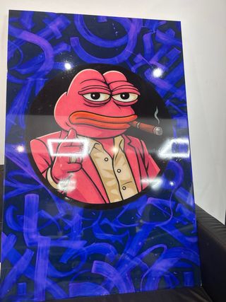 The Resin Portrait Of Your Life Pepe el fumatore