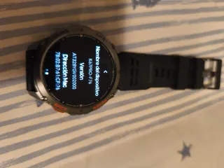 Reloj Inteligente GPS Bluetooth Negro/Plata