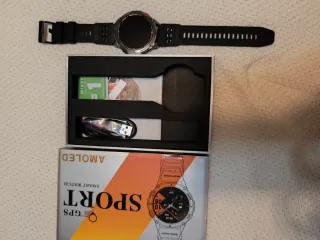 Reloj Inteligente GPS Bluetooth Negro/Plata