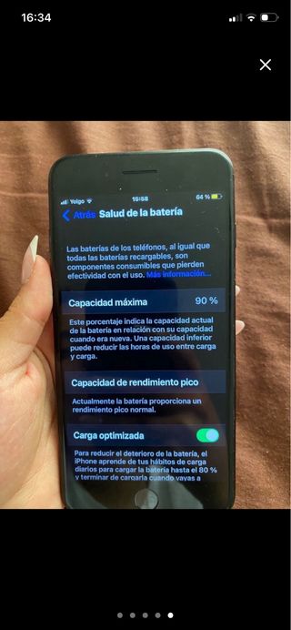iPhone 7 Plus Batería 75%