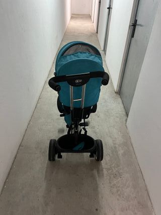 Triciclo Kinderkraft con capota y seguridad